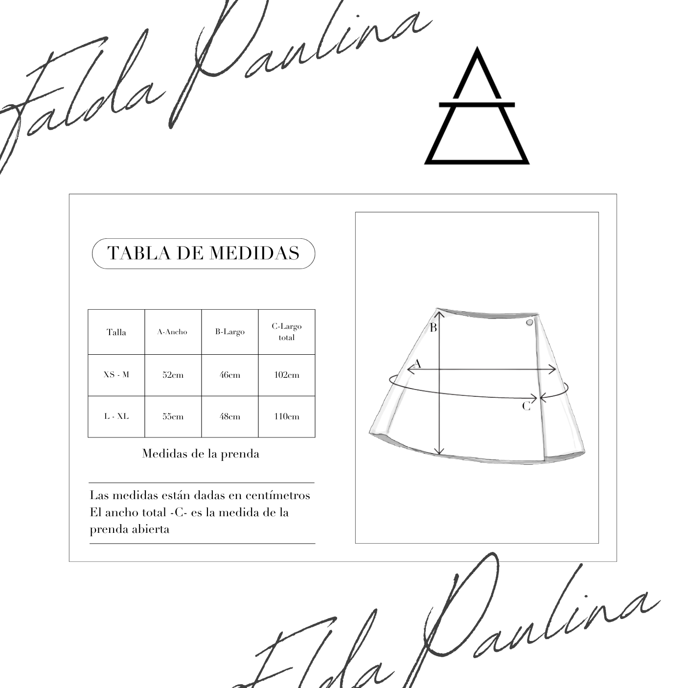 Tallas, size, turbay, estefania,MINI FALDA ANAHI